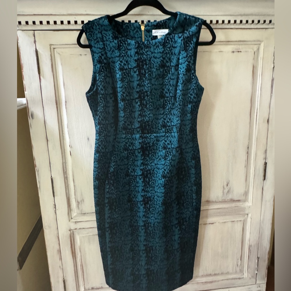 Calvin Klein Sleeveless Scuba Dress